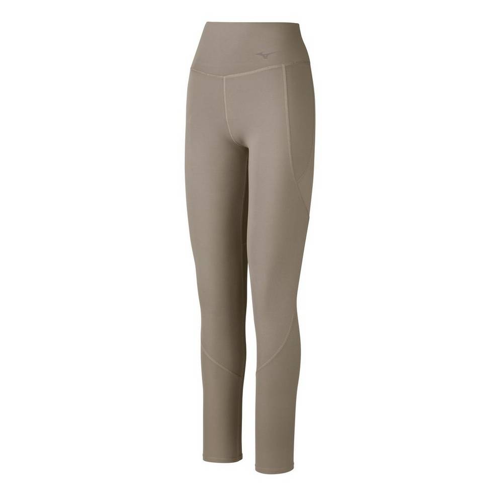 Damske Legíny Mizuno Full Length Instinct Hnedožltý Vypredaj PTAR26904